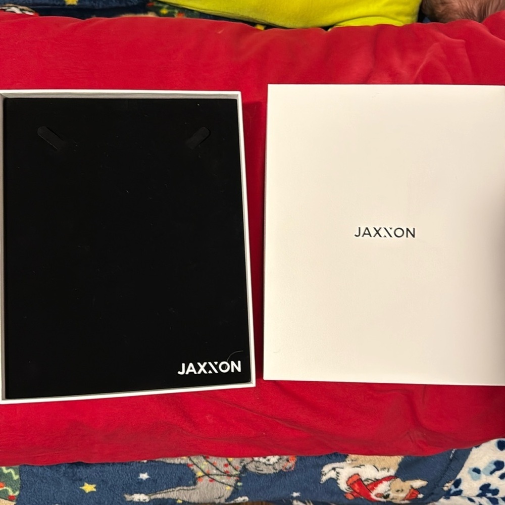 Jaxxon necklace holder box empty